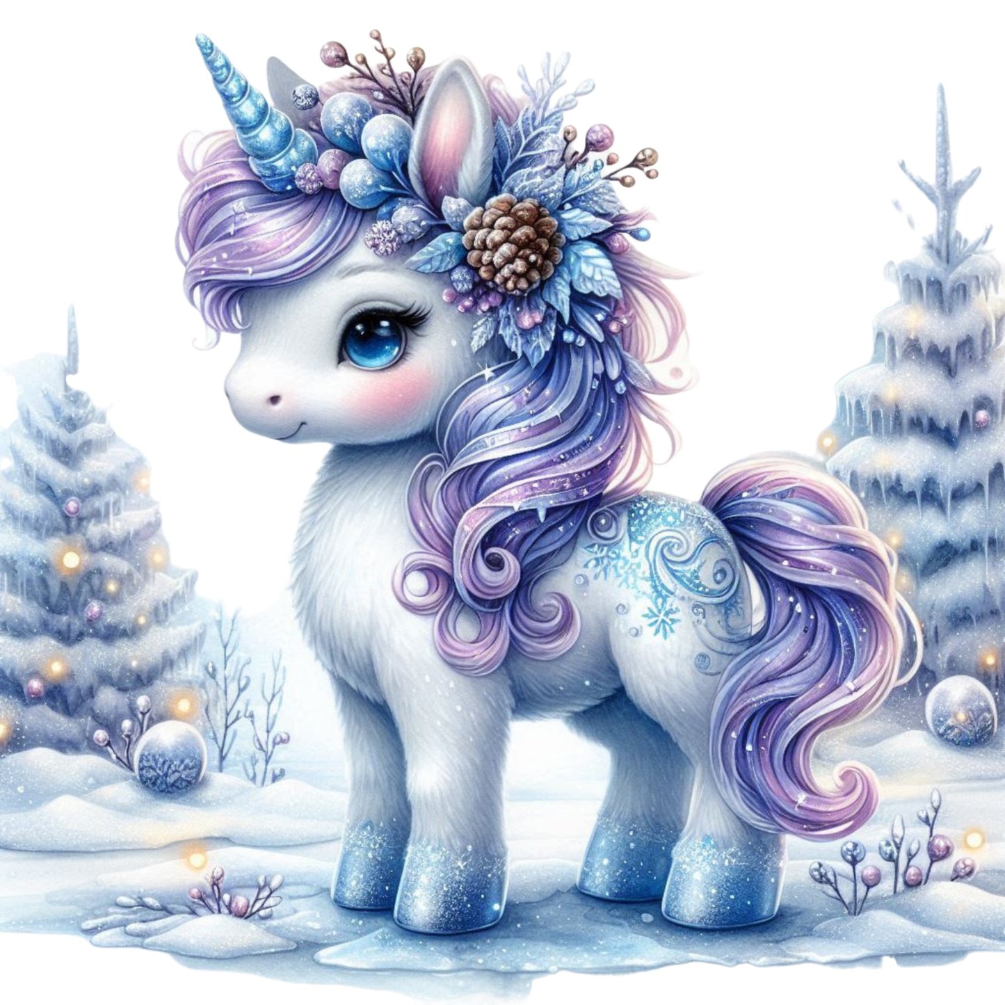 Wintereinhorn; Eis; Winter #6