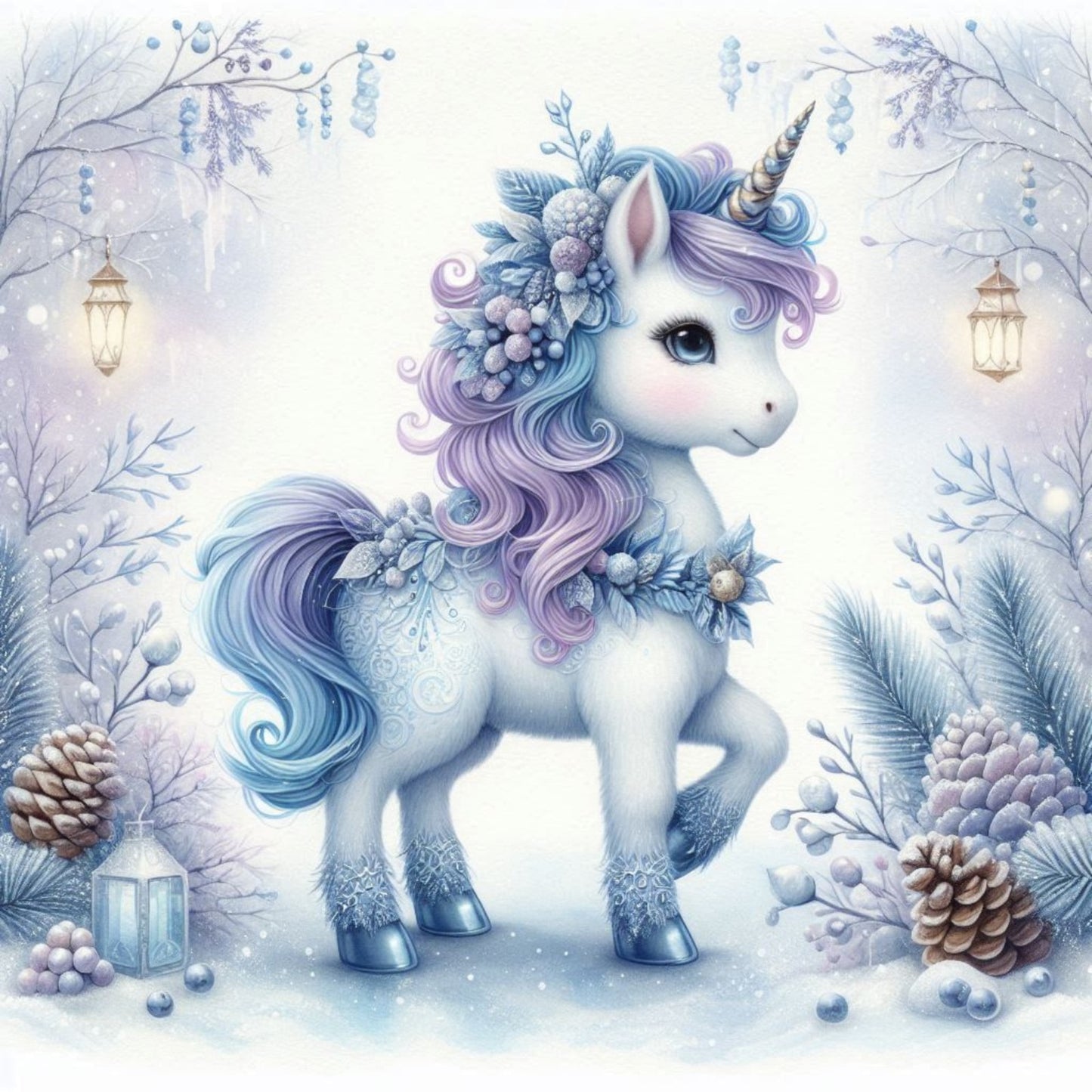 Wintereinhorn; Eis; Winter #7