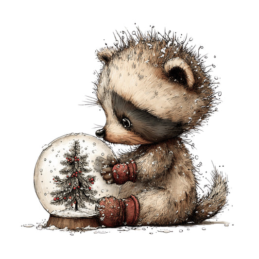 Weihnachtstiere, Wald, Schnee, Weihnachten, Geschenke #16