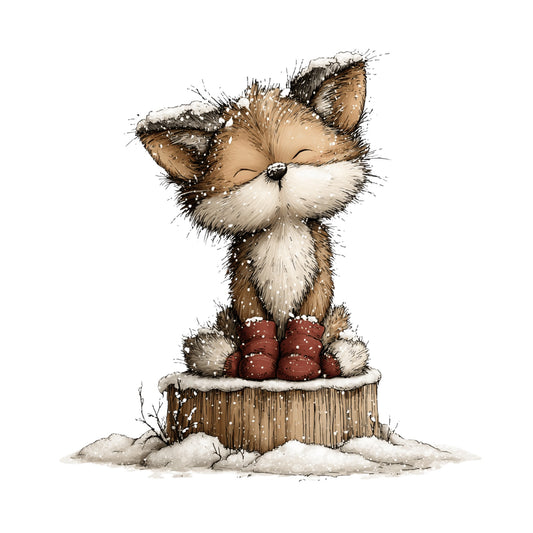 Weihnachtstiere, Wald, Schnee, Weihnachten, Geschenke #1