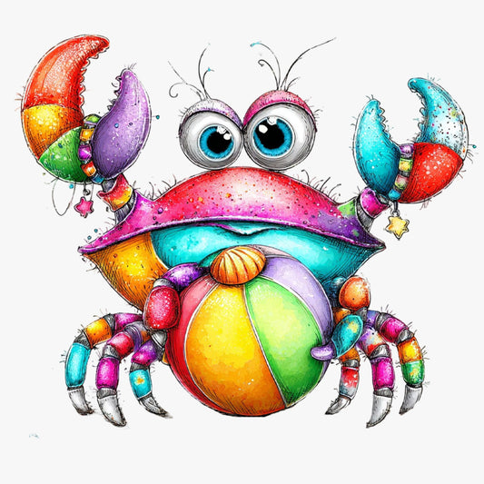 Meerestiere bunt, Sommer, Sonne, Tiere #16