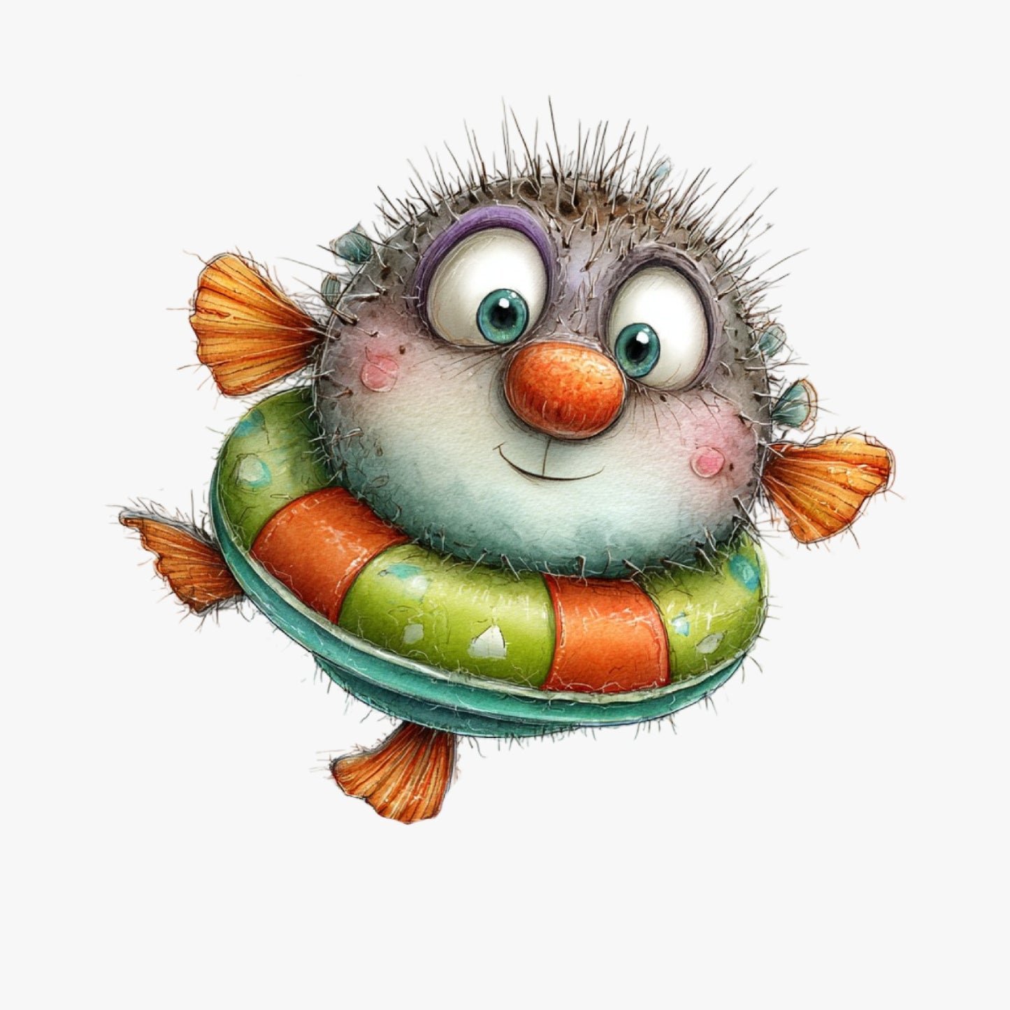 Meerestiere bunt, Sommer, Sonne, Tiere #29