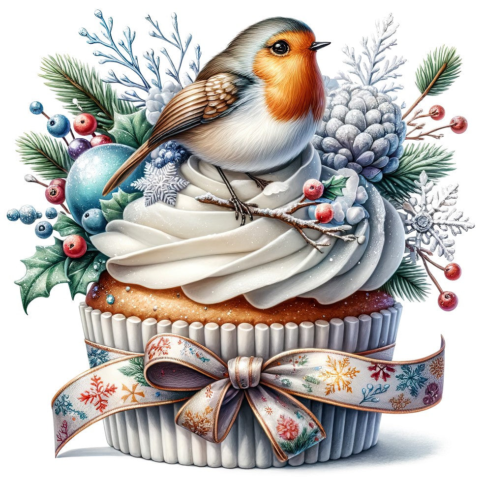 Wintercupcake, Winter, Tiere, Cupcake #6