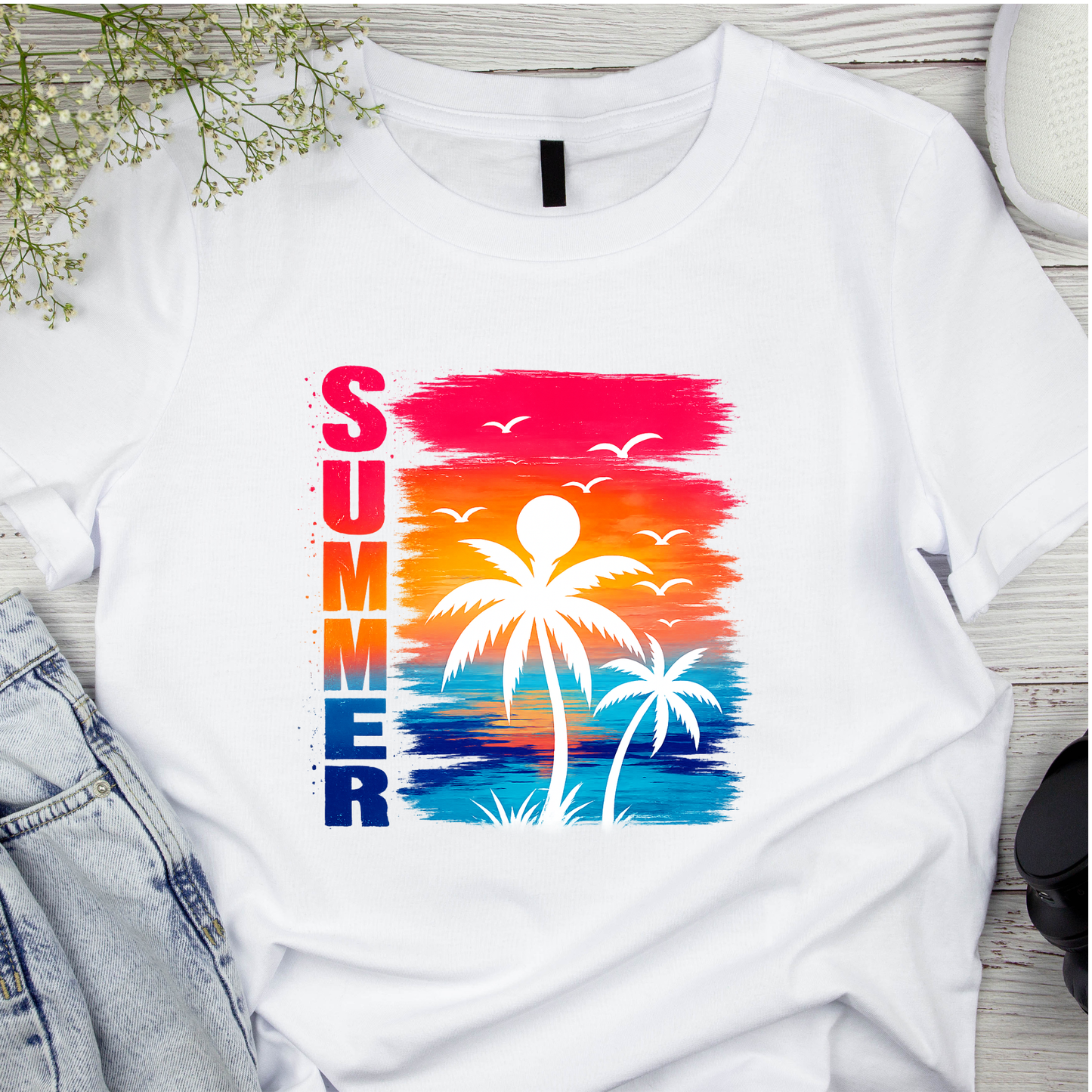 Summer, Sommer, Palmen, Sonne, Mehr, Beach #1