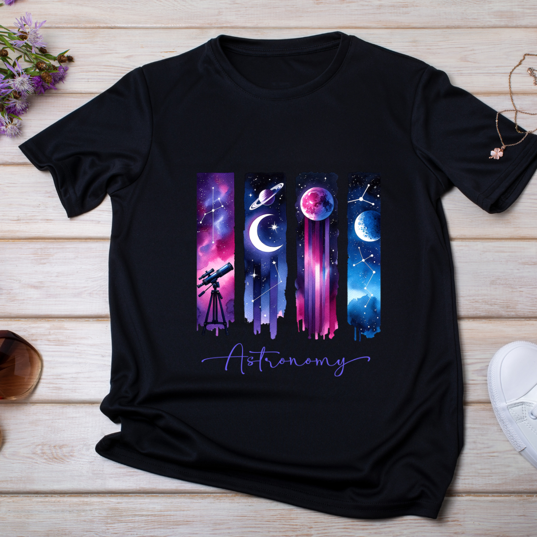 Bügelbild, Streifen, Astronomie, Astro, bunt, Stripes