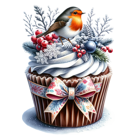 Wintercupcake, Winter, Tiere, Cupcake #9
