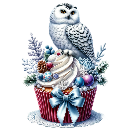 Wintercupcake, Winter, Tiere, Cupcake #12