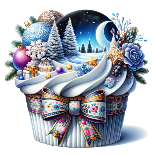 Wintercupcake, Winter, Tiere, Cupcake #7