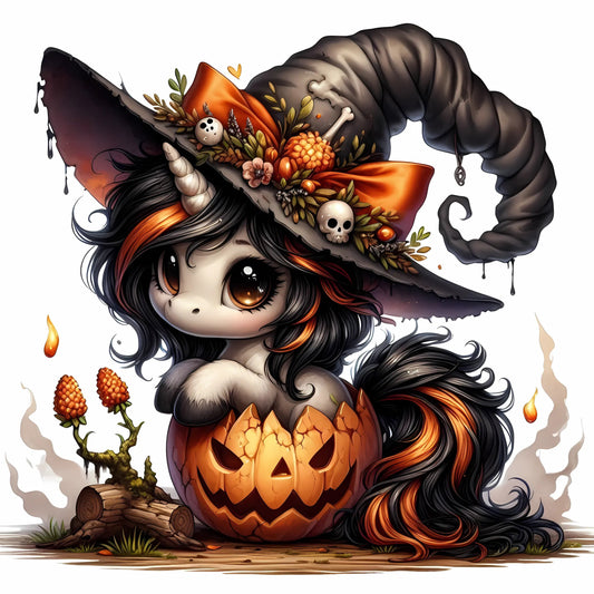 Halloween Einhorn #2