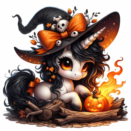 Halloween Einhorn #4