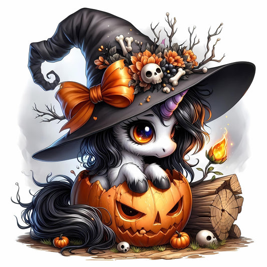 Halloween Einhorn #5