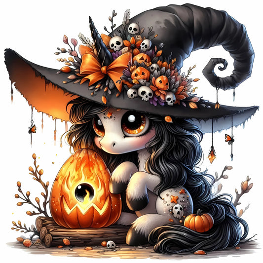 Halloween Einhorn #6