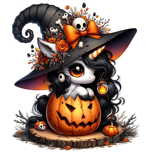 Halloween Einhorn #7