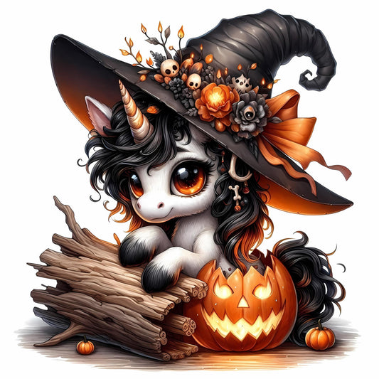 Halloween Einhorn #9