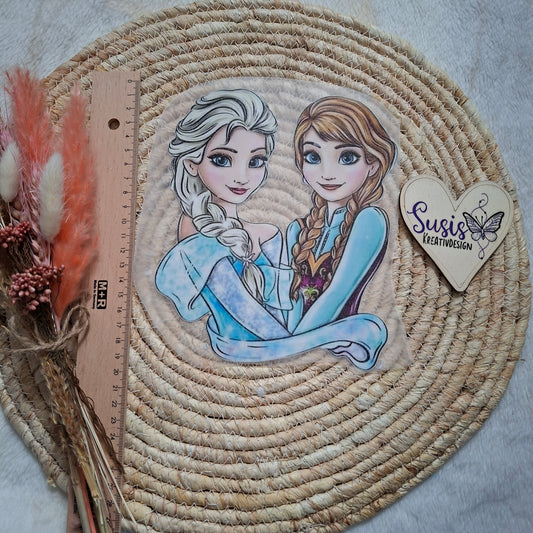 Bügelbild,Glitzer, Freundinnen