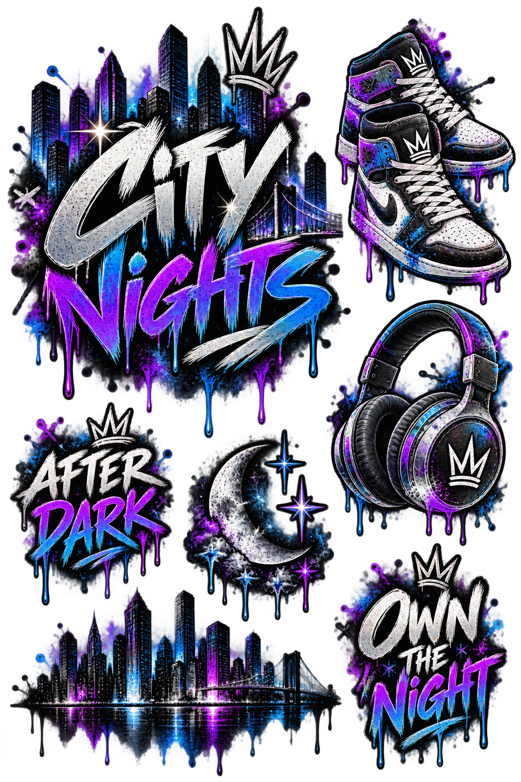 Mix it Bügelbilder – Urban & City | Streetstyle & City Nights