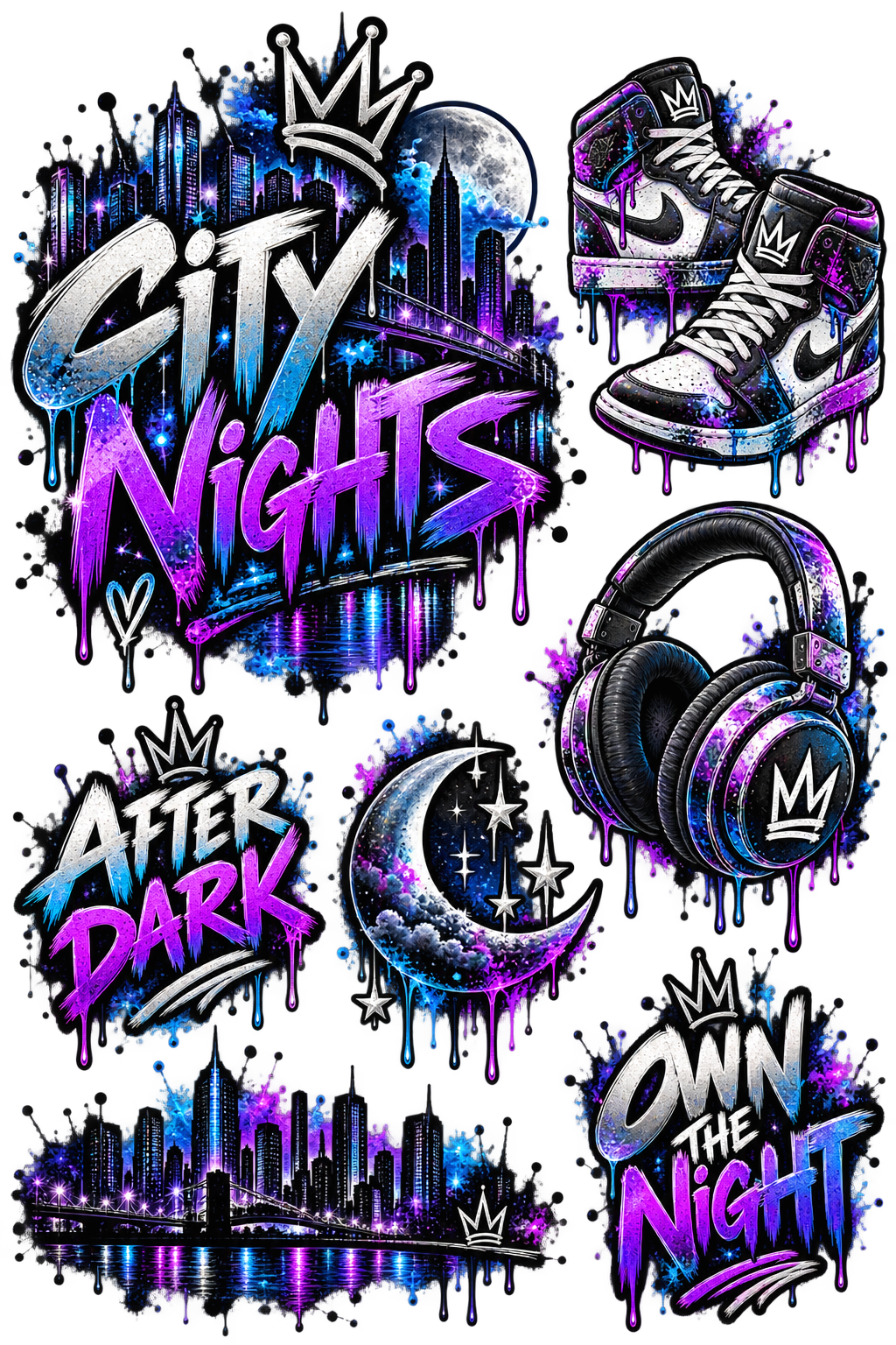 Mix it Bügelbilder – Urban & City | Streetstyle & City Nights
