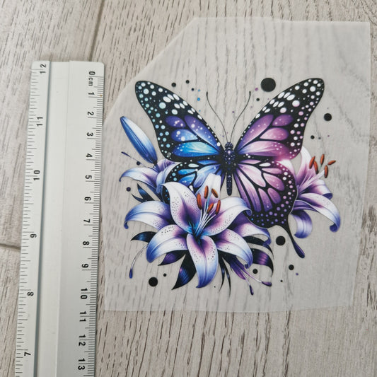 lila Schmetterling