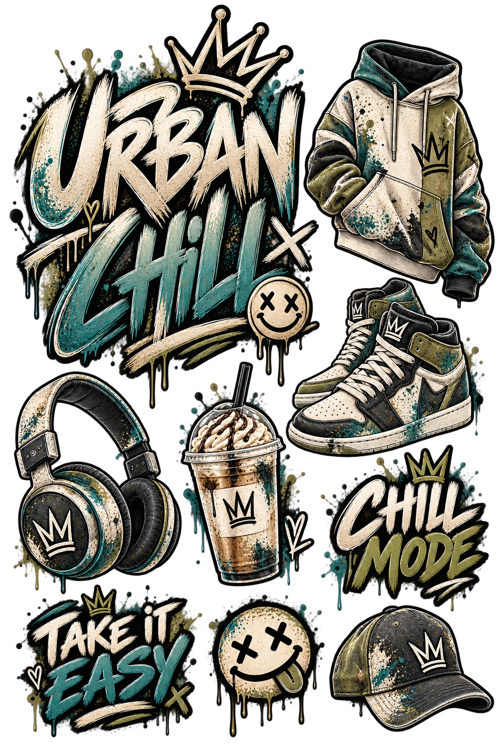 Mix it Bügelbilder – Urban & City | Streetstyle & City Nights