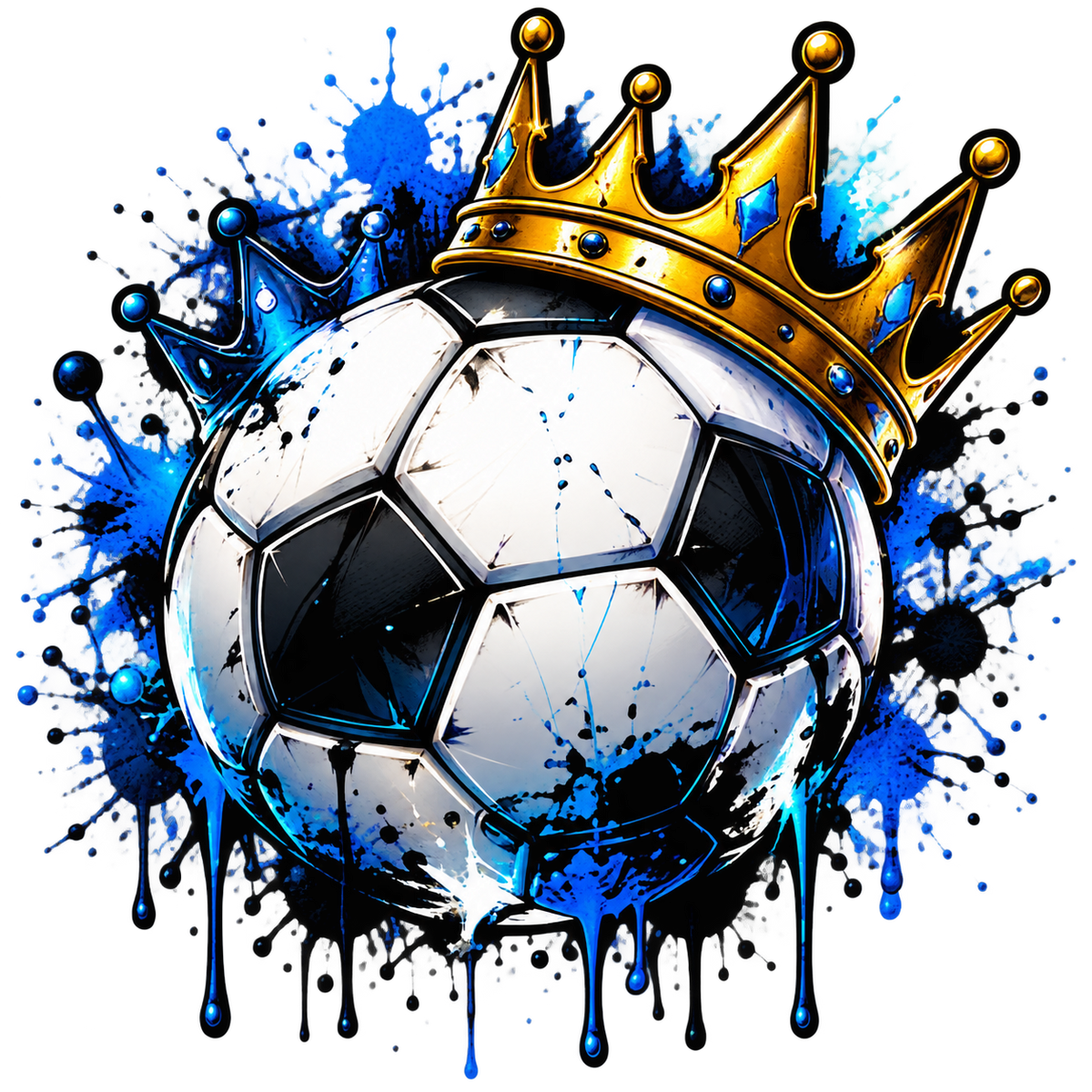 Bügelbild, Junge, Fußball, Soccer, bunt, Ball, Sport, cool #2