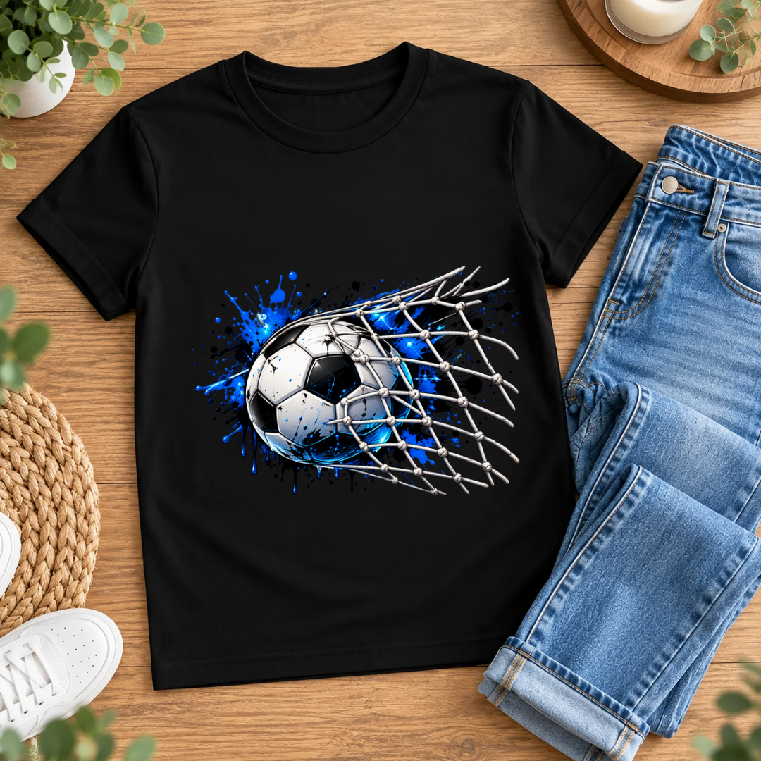 Bügelbild, Junge, Fußball, Soccer, bunt, Ball, Sport, cool #6