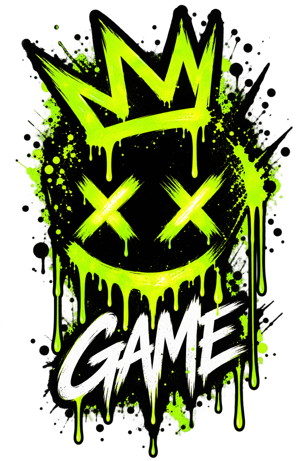 Bügelbild Gamer, Controller, Zocker, neon, bunt, Headset, cool #8