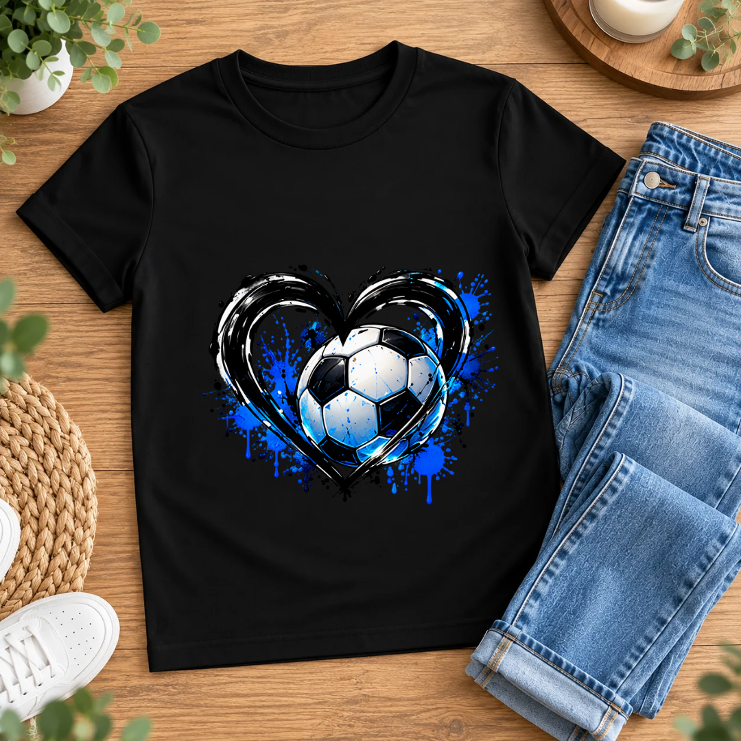 Bügelbild, Junge, Fußball, Soccer, bunt, Ball, Sport, cool #13