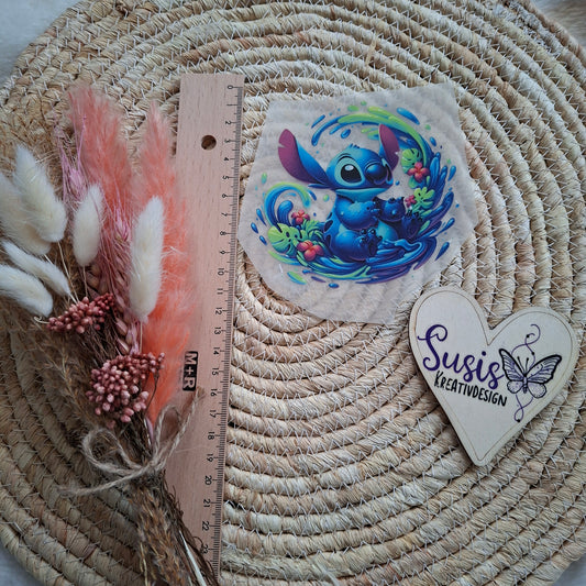 Bügelbild, Stitch, GlowInTheDark