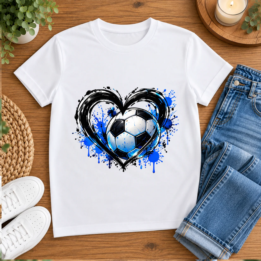 Bügelbild, Junge, Fußball, Soccer, bunt, Ball, Sport, cool #13