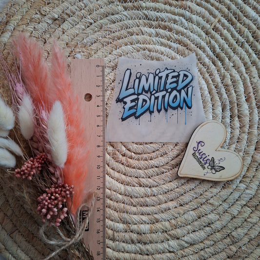 Bügelbild, Limited Edition, reflektierend